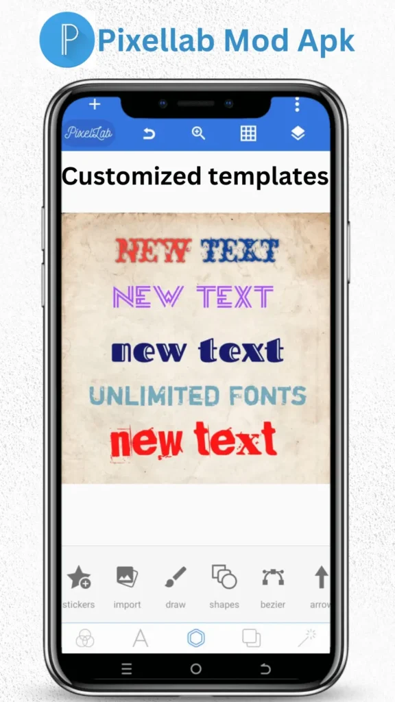 Pixellab Mod Apk v2.1.3 (Premium Unlocked) Latest Version 2025 3 premium pixellab mod customized templates